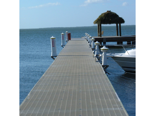 G R P Beach Boat Dock and Walkway 