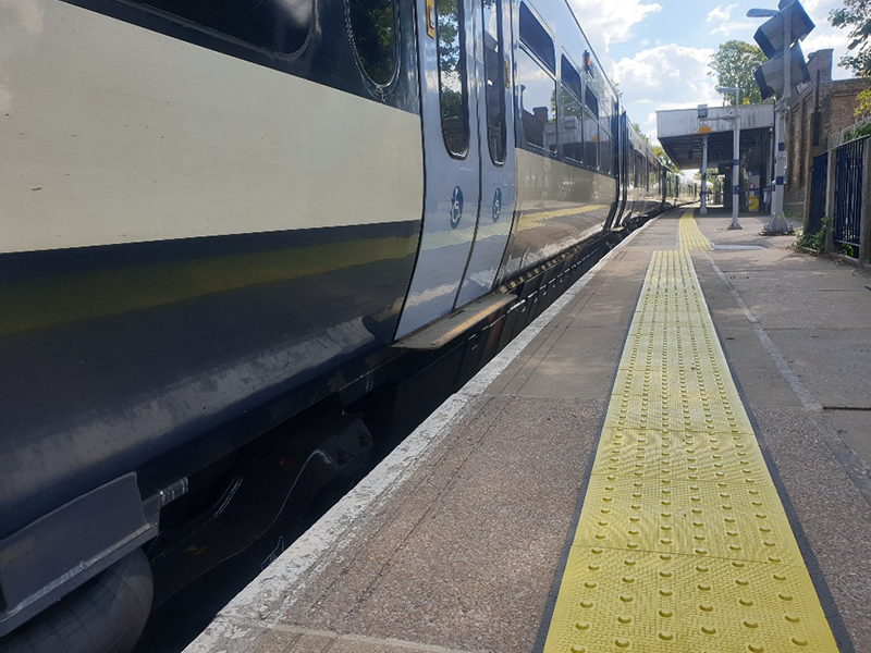 Platform Edge Warning Surface